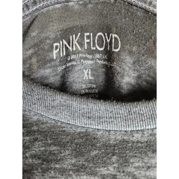 Pink Floyd Dark Side of the Moon Graphic Tee Vintage Style Band Shirt - Picture 3 of 4